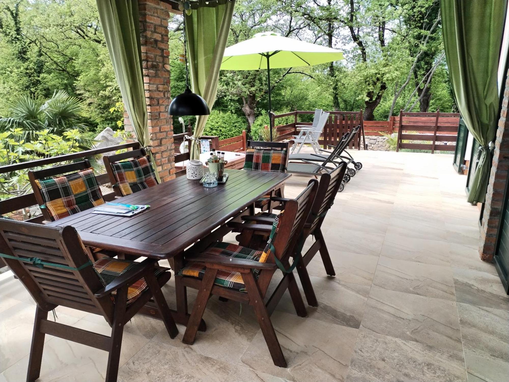 The Forest House Krk 1 Kras Exterior photo
