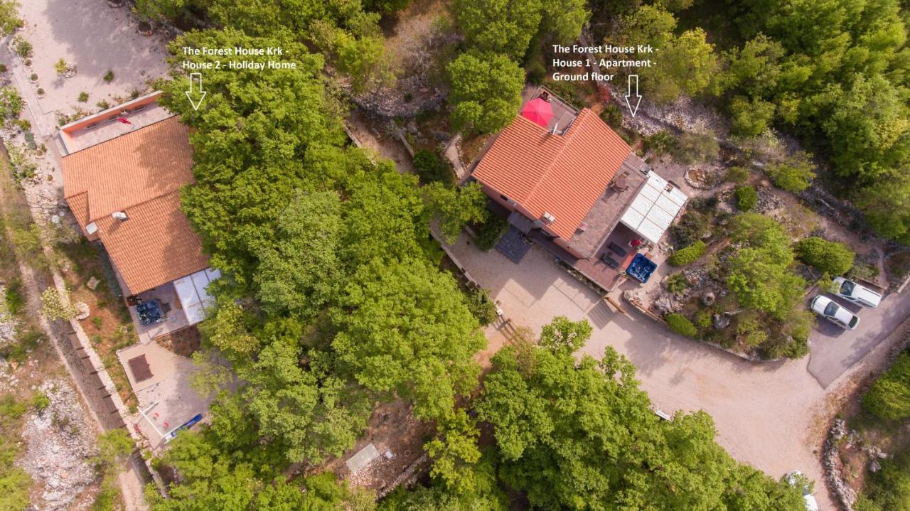 The Forest House Krk 1 Kras Exterior photo