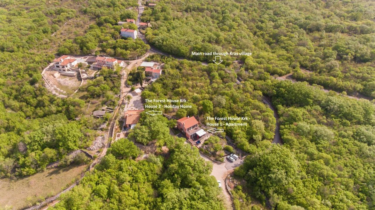 The Forest House Krk 1 Kras Exterior photo